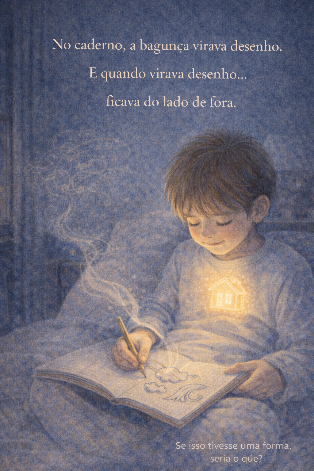 Miguel tentando segurar pensamentos